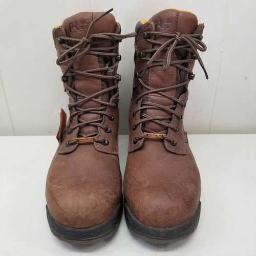 Timberland Brown 8 in Work Boots Titan Safety Toe Waterproof 8W Leather |  eBay
