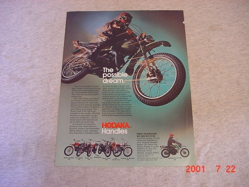 Hodaka Road Toad 100 brochure 1975