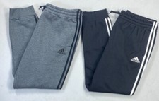 Men's Adidas Tapered Leg Fleece Lined Sweatpants GK8821