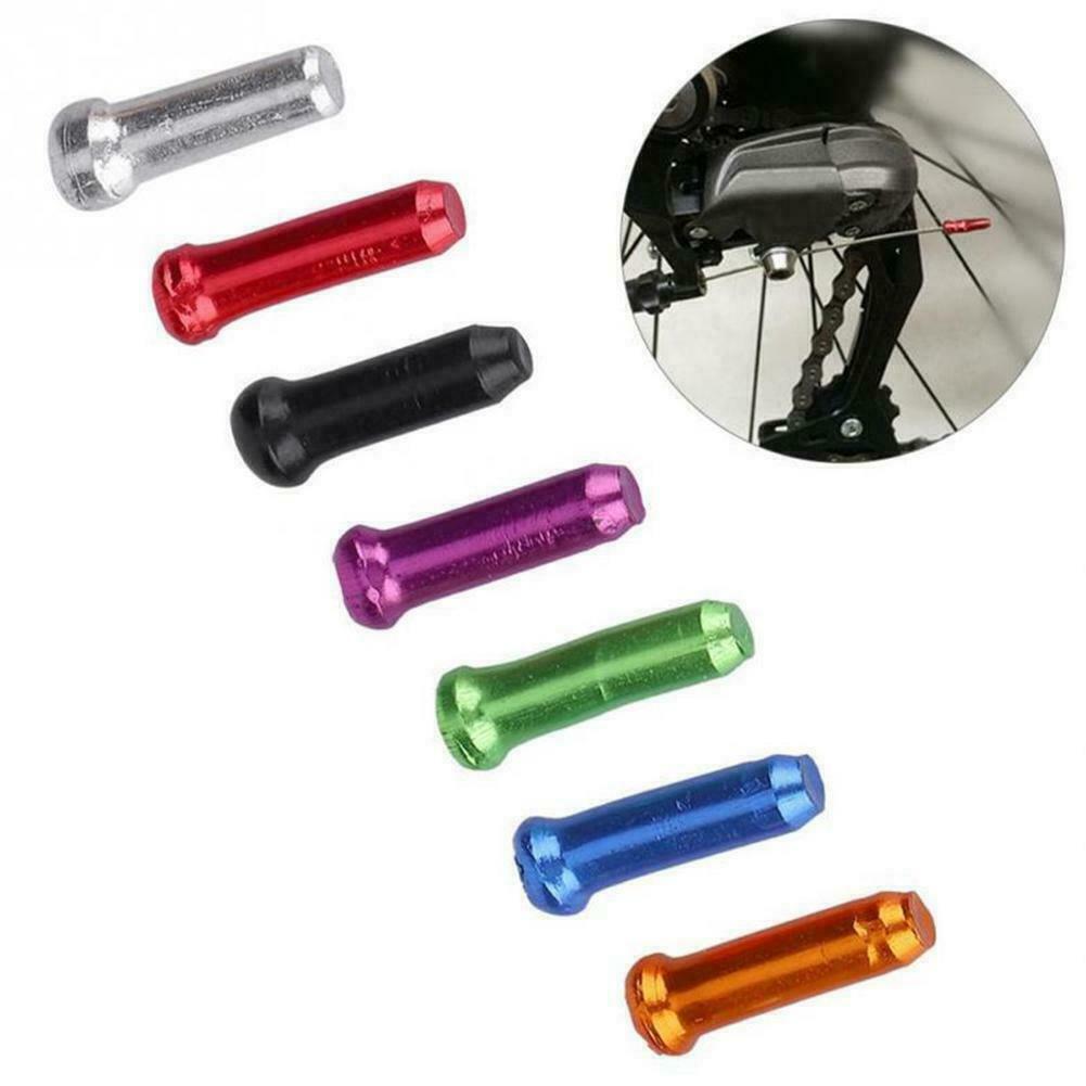 10 X Aluminium Brake Cable Shift Cable Holder C-Clip Bicycle Green