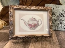 French Country Teapot Print Shabby Frame Timothy’s Fine Art CA  wall hanging