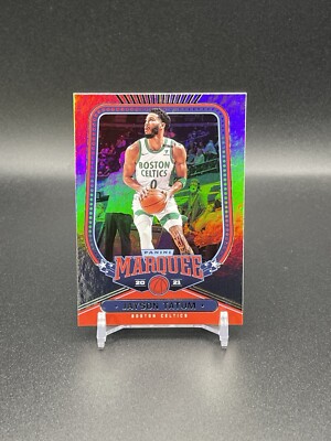 Jason Tatum 2020-21 Panini Chronicles Marquee #244 Boston Celtics Holo