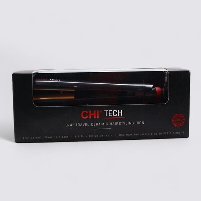CHI Tech 3/4'' Travel Ceramic Hairstyling Iron (Untested)