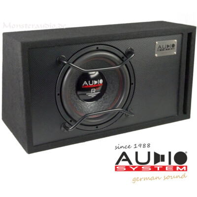 AUDIO SYSTEM R-12 EVO BR 30cm Bassreflex-Subwoofer 2x 500 Watt Auto Bassbox