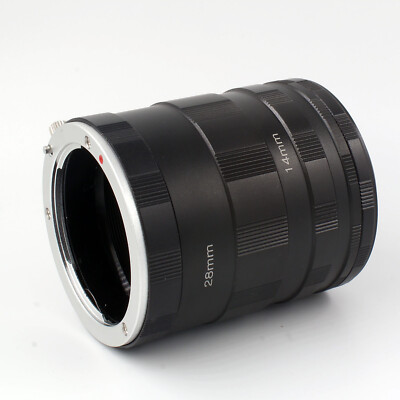Macro Lens Extension Tube Adapter Ring For Fujifilm FX mount Fuji ...
