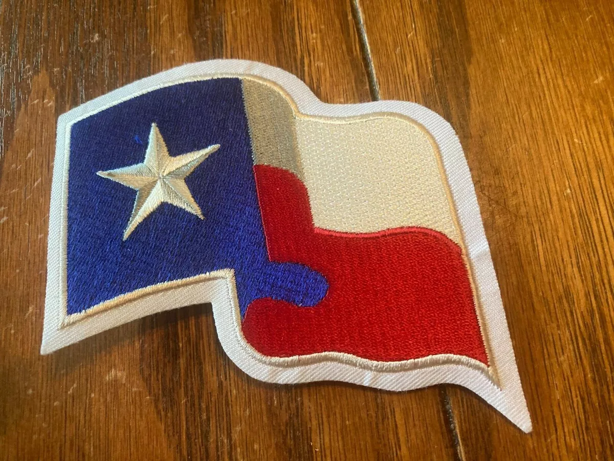 Texas Rangers Home & Road Jersey Sleeve Flag Patch 4 INCHES