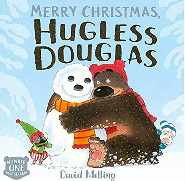 David Melling Merry Christmas Hugless Douglas, Very Good