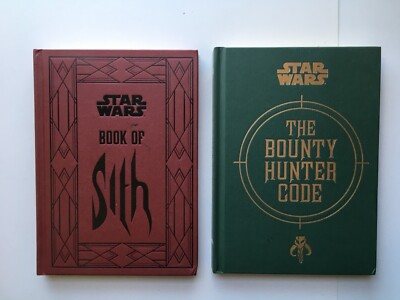Star Wars Book of Sith, Bounty Hunter Code 2016 Book lot