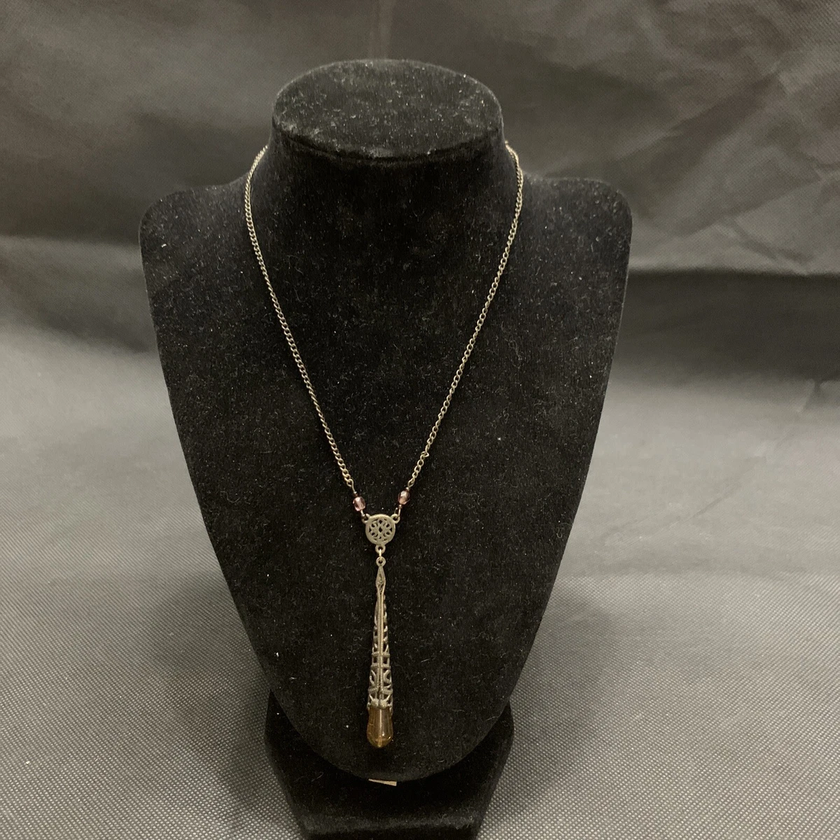 Vintage Robert Rose Choker Necklace KG Costume Jewelry Fashion