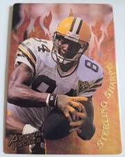 1994 Action Packed Catching Fire Sterling Sharpe Insert Card #R2