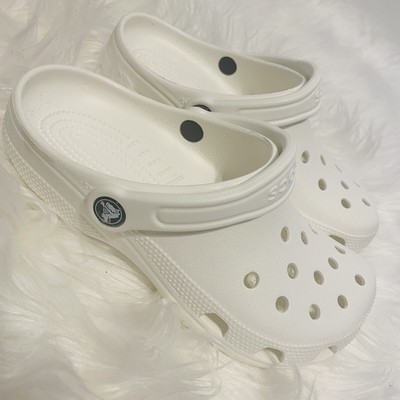 white crocs womens size 7