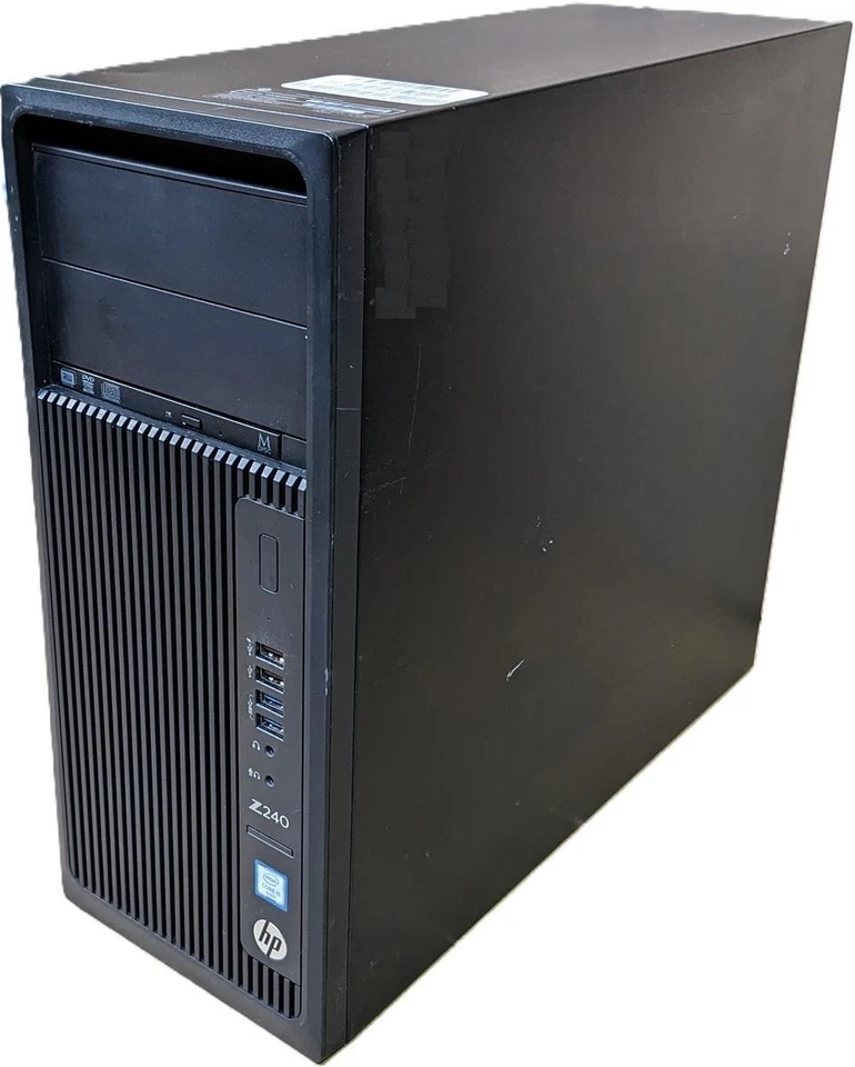 HP Z240 Tower i5 i7 240GB 480GB SSD GTX 1050ti 4GB 1650 4GB Windows 10 - Image 4 of 4
