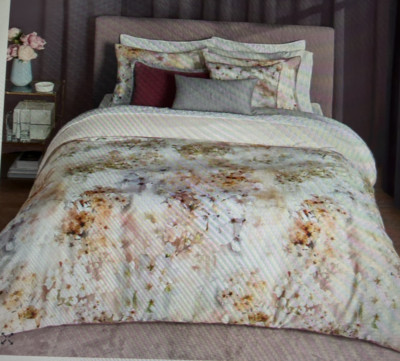 TED BAKER London Comforter~VANILLA FLORAL Full/Queen~92X 96''~English Country