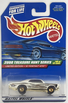 2000 Hot Wheels Treasure Hunt Series '67 Pontiac GTO Limited