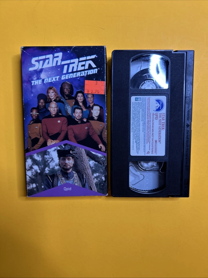 Star Trek: The Next Generation: Q X3 (VHS) - Image 4 of 4