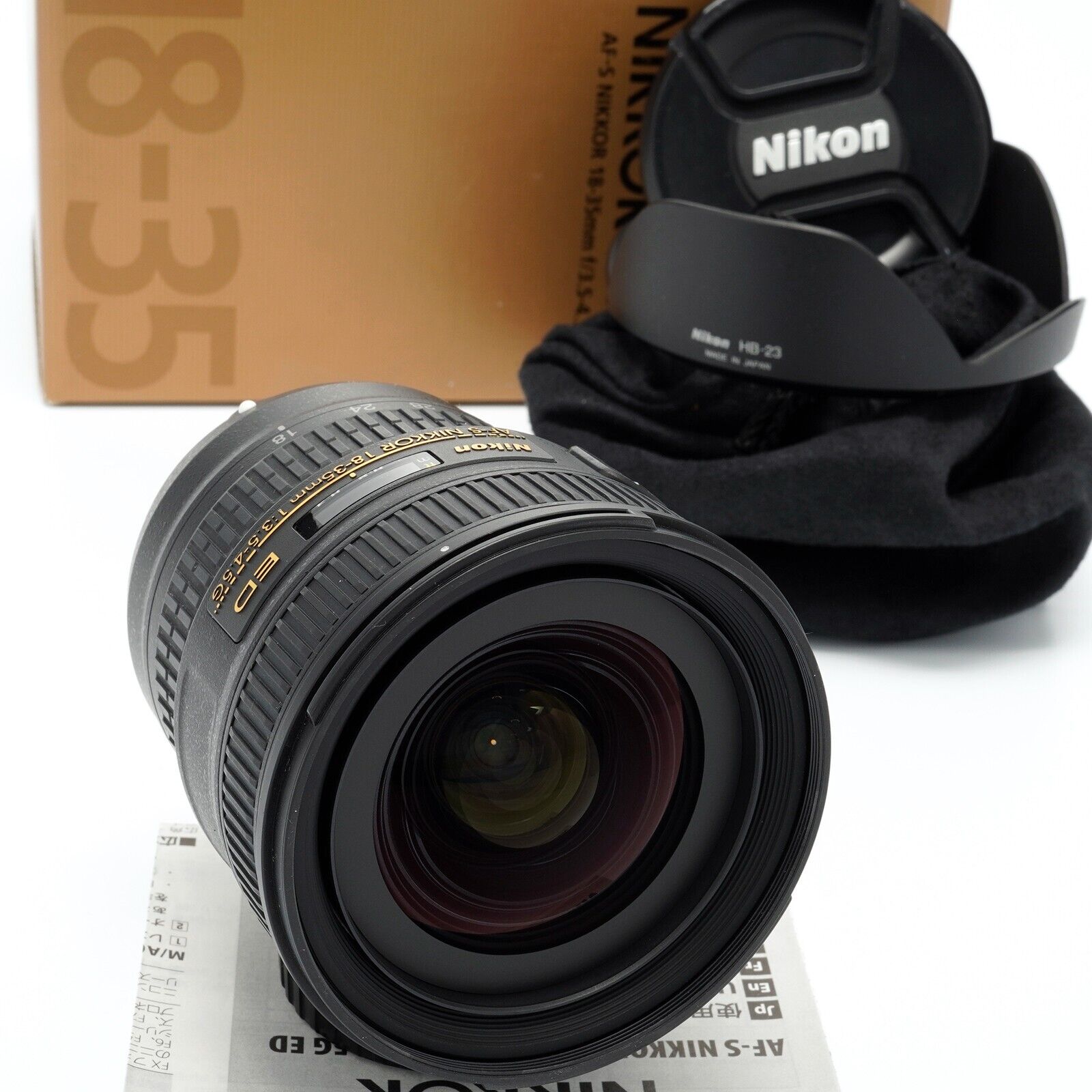 Nikon Nikkor AF-S 18-35mm F/3.5-4.5 G ED Lens