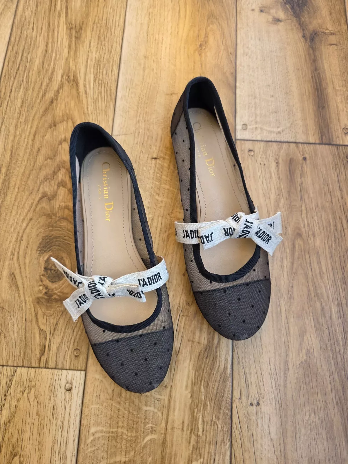 Ballerines CHRISTIAN DIOR JADIOR MAILLE TAILLE 38 EU, 7,5 US, 5,5 UK