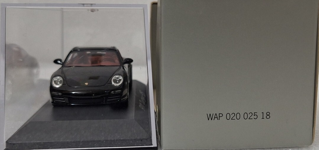 Porsche 911 997 Targa 4S 2008 Black 1:43 Minichamps