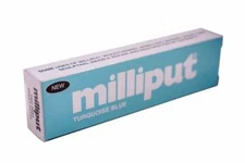 Turquoise Blue 2 Part Self Hardening Putty Milliput