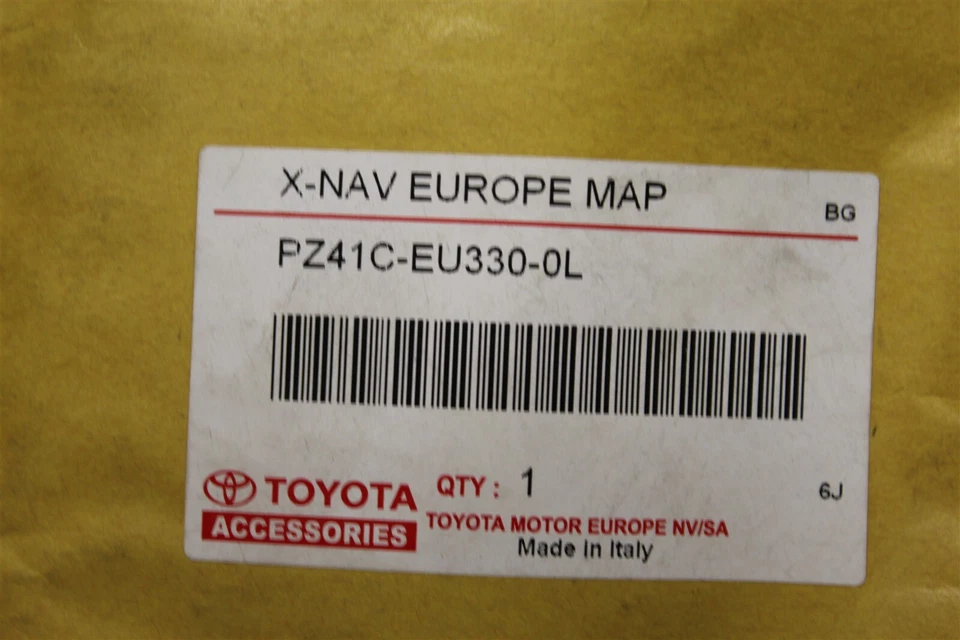 PZ41C-EU330-0L Navigation Update New genuine Toyota accessory - Image 4 of 4
