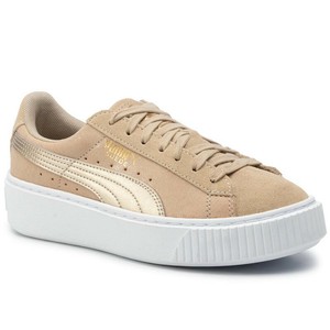 PUMA Suede Platform Bubble Women's 364594 Safari/Safari Leather \u0026 Suede |  eBay