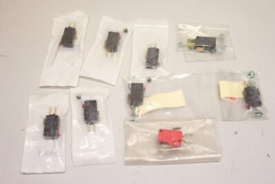 8x Omron  V-166-1C5  V-163-1C5 V-16-1C5 V-16-1C5 Mikroschalter  103-1639 OVP