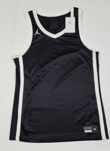 Maillot de char d'entraînement sportif Nike Jordan pour équipe homme noir-blanc AR4319-012 - Photo 1 sur 10
