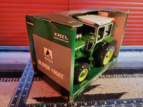 Ertl Oliver 1950T w/ FWA & Hiniker Cab 1/16 Diecast Farm Tractor Replica - Picture 2 of 5