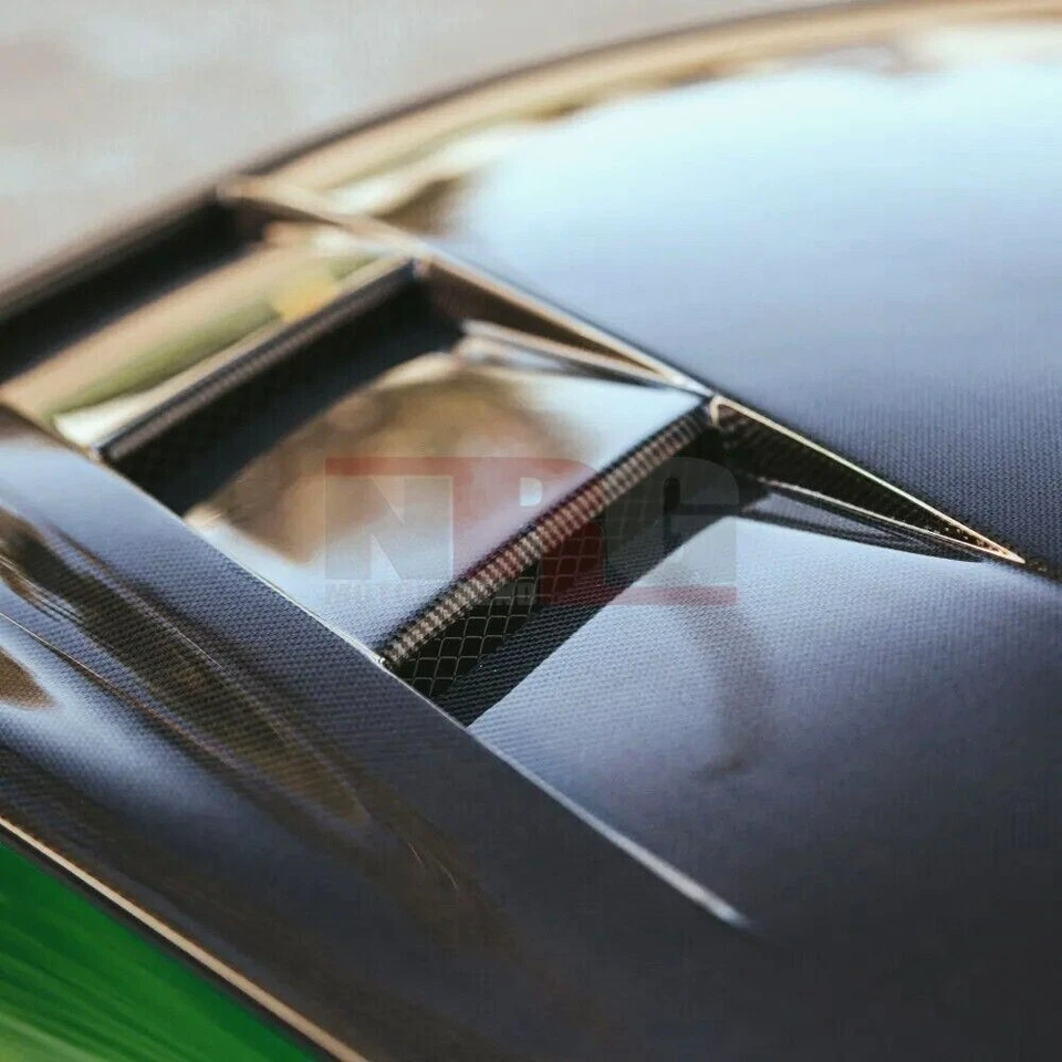 Capó de fibra de carbono ventilado estilo para Lexus RC200t RC300 RC350 TS 2015-2024 RC Foto 2 de 4