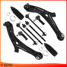 For 2011-2019 Ford Fiesta Front Lower Control Arm Ball Joints Tie Rods Sway Bars