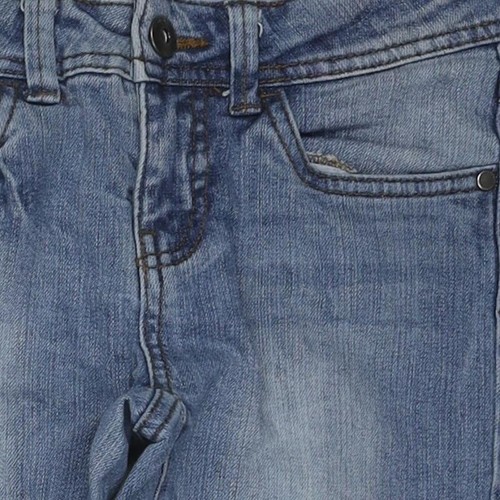Pantalones de mezclilla ajustados de algodón azul para mujer VERO MODA talla 25 con cremallera regular - Imagen 8 de 10