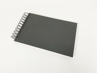 Sketchbook 9x6 Inch Wire Bound Handmade 56 Sheets Off White Paper