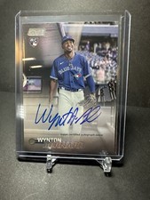 2023 Topps Stadium Club Auto  #SCBA-WBD  Wynton Bernard Rookie Blue Jays