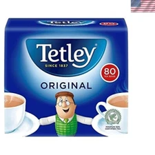 80 Count English Tea Bags - Antioxidant-Rich, Re-Sealable Pack for Freshness