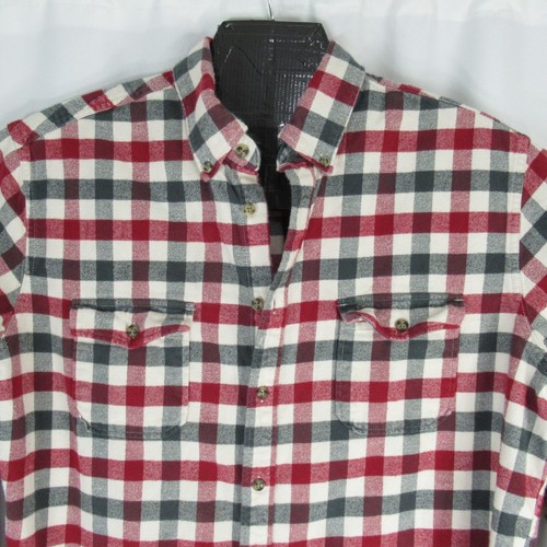 white red and green plaid shirt