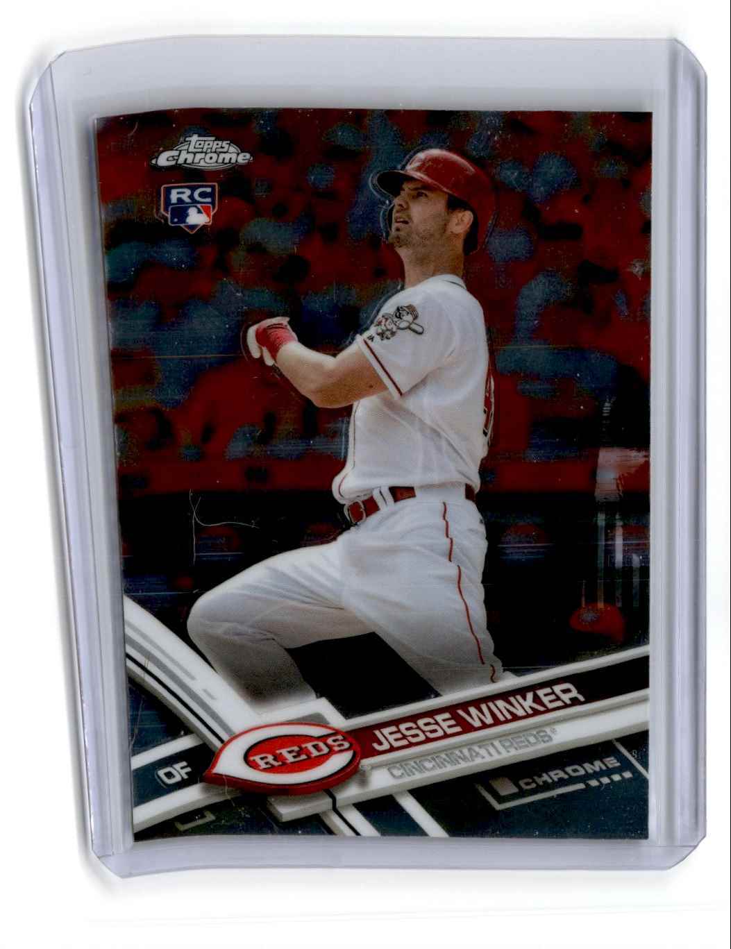 2017 Topps Chrome Update Series Jesse Winker Rookie Cincinnati Reds #HMT31