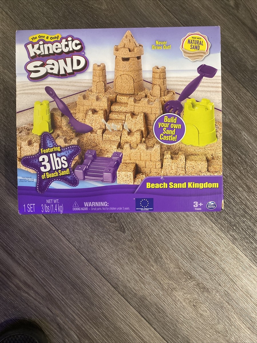 Kinetic Sand 6044142 Beach Sand Kingdom Playset for sale online