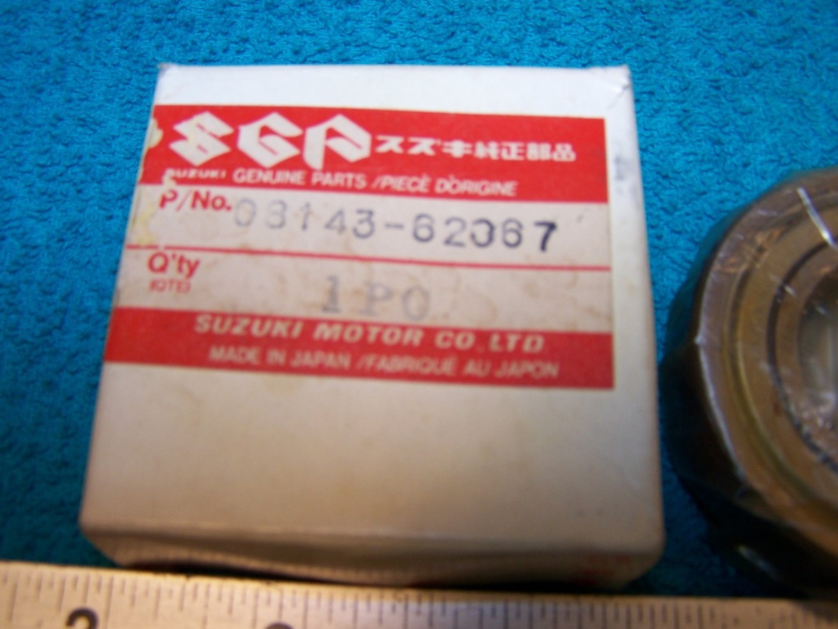 SUZUKI TS185 REAR WHEEL BEARING 08143-62067 TS 185 DS100 PE175