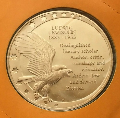 THE MEDALLIC HISTORY OF THE JEWS OF AMERICA SOLID BRONZE PROOFS MEDALS - Picture 6 of 6
