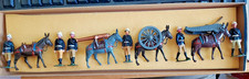 ROYAL ARTILLERY MOUNTAIN GUN TEAM No. 28 BRITAINS' TOY SOLDIERS OLD ORIGINALS