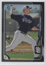 2015 Bowman Chrome Prospects Asia Exclusive Black Refractor James Needy 1u7