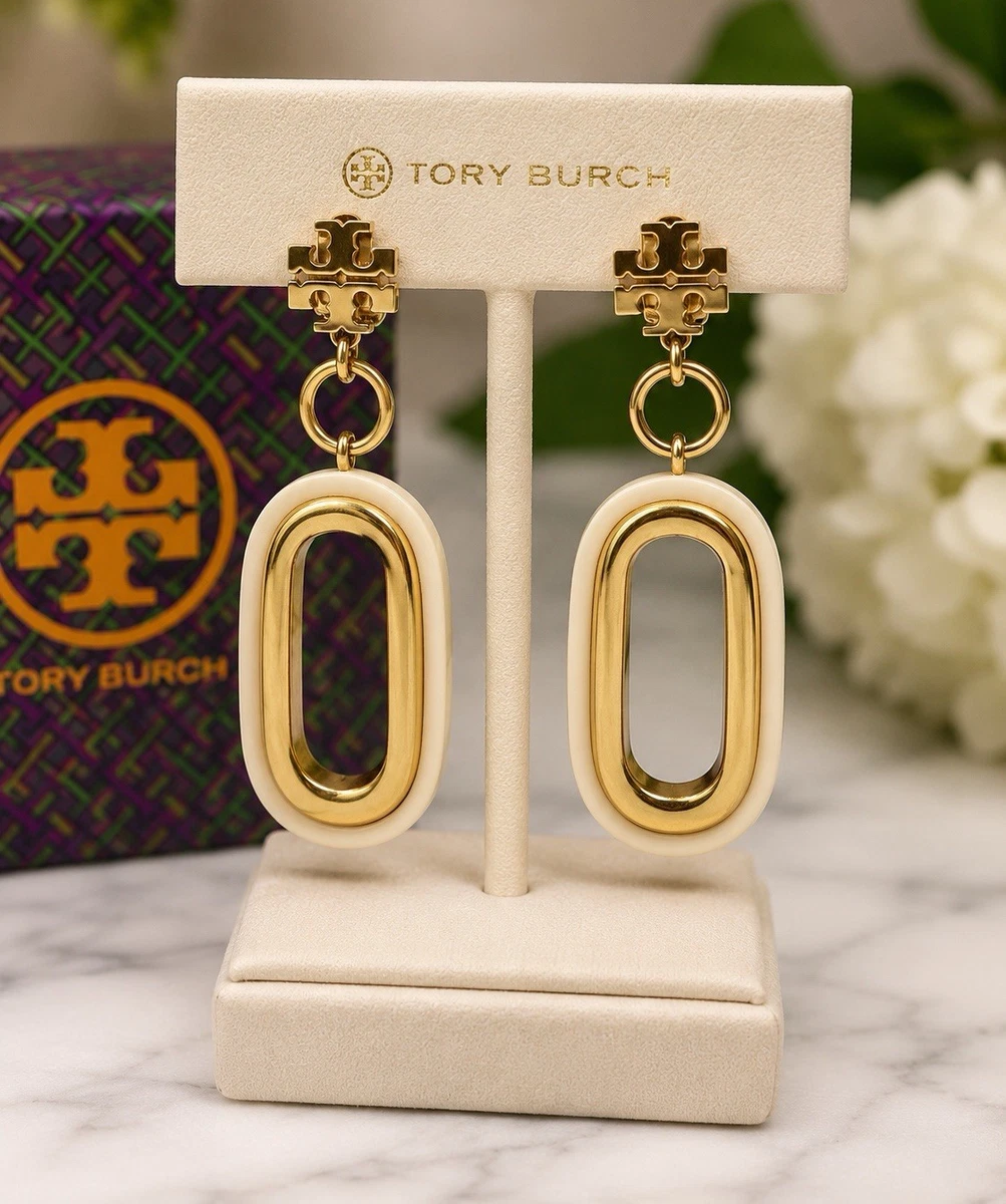 Tory Burch Clip - On Fashion Earrings for sale | eBay display picture 1