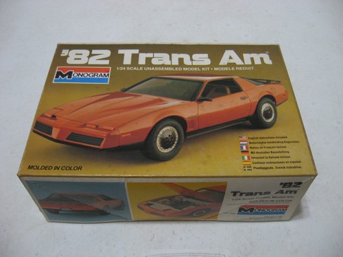 Empty Box Only - Monogram 1982 Pontiac Trans Am Model Kit #2281