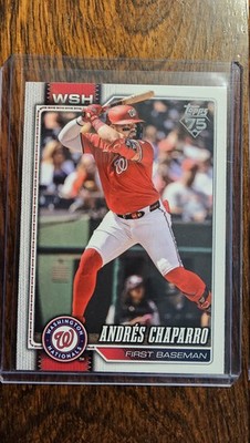 2026 Topps Series 2 Andres Chaparro #462 Washington Nationals