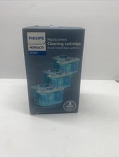 Philips Norelco Cleaning Cartridges SmartClean System 3 Pack JC303/52 Brand New