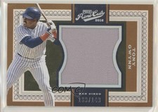 2016 Panini Prime Cuts Base V Relics 139/149 Tony Gwynn #156 HOF ly9