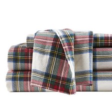 Cotton Flannel Sheets Twin Size, Ultra Soft Flannel Sheet Set with 12" Elasti...