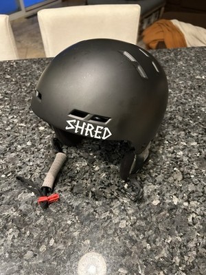 shred no shock ski helmet adult large