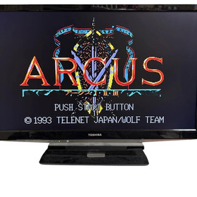 ARCUS 1, 2, 3 for Mega CD and ARCUS I, II, III for Mega Drive  So