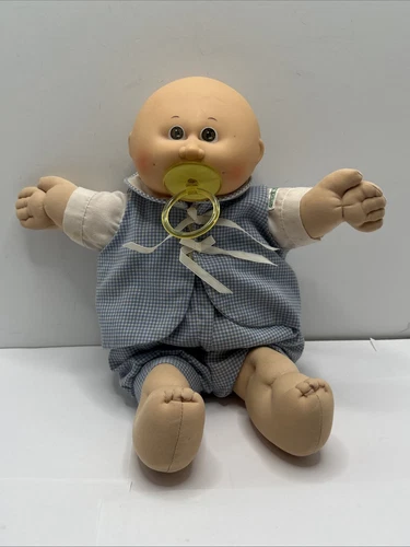 1985 Cabbage Patch Preemie  Doll VINTAGE TOY brown eyes, 2 dimple